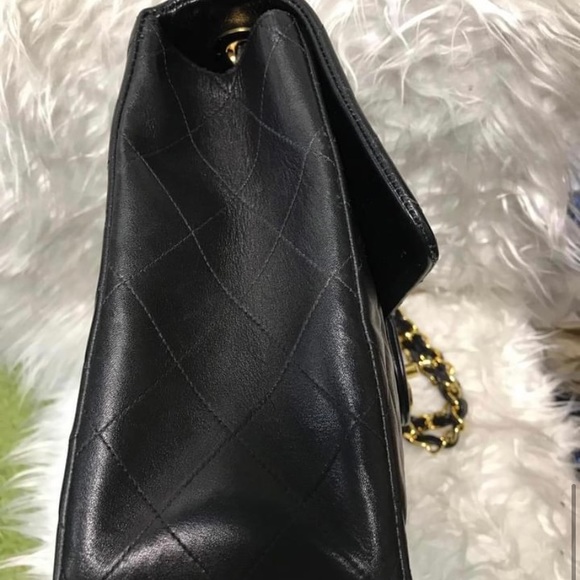 Chanel jumbo vintage flap lambskin bag - Picture 11 of 15